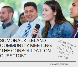 Somonauk-Leland Community Meeting "The Consolidation Question"
