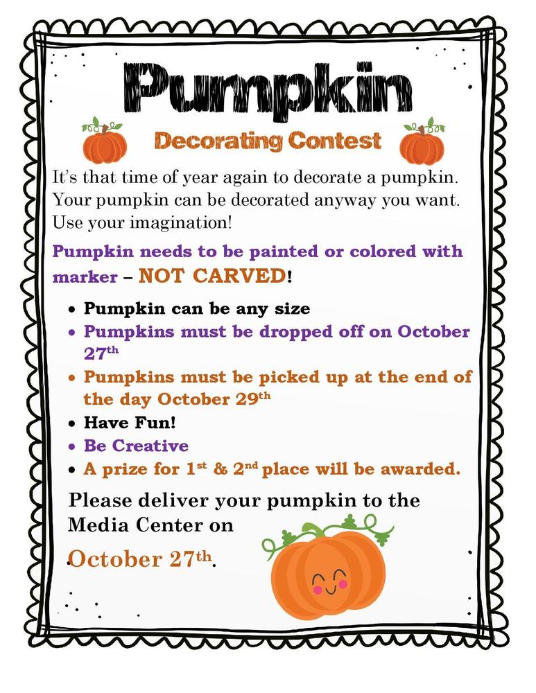 Pumpkin contest