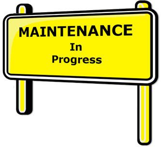 Closed for maintenance 